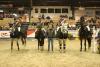 Foto: Jörg Carstensen (mi.) und das Team Knutzen gewannen bei SH Holstein International die Gesamtwertung des Jugend-Team-Cups Schleswig-Holstein. - Fotograf: Tierfotografie Huber