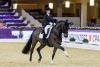 Foto: Juliane Brunkhorst und DSP Diamante Negro brillierten bei der Einlaufprüfung zum NÜRNBERGER BURG-POKAL in der Frankfurter Festhalle - Fotograf: Stefan Lafrentz