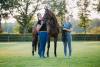 Foto: Lisa Fundis, Just be Gentle und Sofie Karlsson bei ihrem Heimturnier - Fotograf: RI 