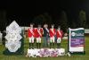 Foto: Das siegreiche Team aus Belgien - Fotograf: FEI/Nuno Pragana