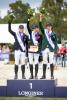 Foto: Die Einzelmedaillengewinner Klimke, Jung und Daniel - Fotograf: Adrian Fohl