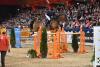 Foto: Bildunterschrift: Toni Haßmann und Channing L gewinnen das Championat von Münster - Fotograf: Fotodesign Feldhaus