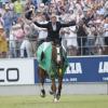 Foto: Marcus Ehning mit Pret A Tout - Fotograf: Rolex / Kit Houhgton 