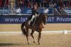 Foto: Die 12-fache österr. Staatsmeisterin Dressur, Victoria Max-Theurer (AUT/OÖ), gewann heute mit Blind Date ganz souverän den Europcar Vienna Dressage Masters Grand Prix. - Fotograf: Michael Graf