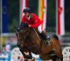 Foto: Das Dreamteam im CSI5*-Eröffnungsspringen: Loro Piana Biricchina Bella unter Filippo Moyersoen (ITA). - Fotograf: Arnd Bronkhorst