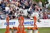 Foto: Noah Keller gewinnt die CSI3* Springprüfung in einem packenden Stechen und sichert sich Weltranglisten-Punkte im Großer Preis von Bayern, Preis des Bayerischen Staatsministeriums für Ernährung, Landwirtschaft, Forsten und Tourismus - Fotograf: Fotoagentur Dill