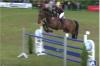 Foto: Constanze Pape auf Calua M im Springen der Kl. S1* in Jettingen am 26.05.2015 - Fotograf: Screenshot equideo.tv-Video