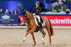 Foto: Im Grand Prix angekommen sind Quater Back Junior FRH und Nicolas Wagner - Fotograf: Hannoveraner Verband/Stefan Lafrentz