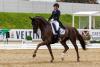 Foto: Überzeugten 2023 beim NÜRNBERGER BURG-POKAL in Mannheim: Die Polin Beata Stremler und For Magic Equesta FRH. Im Finale erreichte das Paar den dritten Platz - Fotograf: Stefan Lafrentz