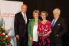 Foto: V.l.n.r. Hans-Joachim Grote (Minister für Inneres, ländliche Räume und Integration des Landes Schleswig-Holstein), Laudatorin Gabriele Pochhammer, Meteor-Preisträgerin 2018, Donata von Preußen und Breido Graf zu Rantzau , Präsident der Deutschen Reiterlichen Vereinigung (FN) - Fotograf: Stefan Stuhr