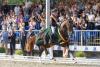 Foto: Bundeschampion der vierjährigen Hengste - San to Alati und Mareike Mimberg - Fotograf: Stefan Lafrentz