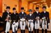 Foto: Siegerehrung ADC-Turnier Amateure v.l. Dr. Stefan Luczak, Michelle Budde, Lena Teichert, Franziska Rath, Anke Skrotzki, Julius Staff-Reitzenstein - Fotograf: ADC-Turnier