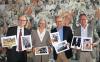 Foto zeigt die Jury (v.l.): Erich Timmermanns, Ludwiga von Korff, Andreas Müller, Frank Kemperman