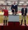 Foto: Top-Trio in Damme: v.l. Lea Steinbrüchel, Sieger Thomas Holz und Jan Wernke - Fotograf: RSZ Damme