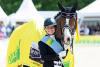 Foto: Siegerin im Almased 64. Deutschen Dressur-Derby: Katharina Haas mit ihrem Let it Be NRW - Fotograf: Reitsport-Hellmann