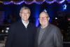 Foto: Bundestrainer Otto Becker mit dem Veranstalter der MUNICH INDOORS Volker Wulff - Fotograf: Thomas Hellmann