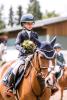 Foto: Pia Lotta Gonell und Speedy gewannen mit einer 8,5 den Stil-Springwettbewerb - Fotograf: Annette Dölger