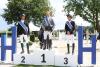 Foto: Die drei Erstplatzierten im Finale der Fünfjährigen (v.l.n.r.): Marco Kutscher Platz zwei), Philipp Hartmann (Sieger) und Henrik Dowe (Platz drei) - Fotograf: Maik Wallrafen 