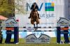 Foto: Shooting-Star Richard Vogel mit Ride Smart Never Walk Alone - bei der 2. Etappe der BEMER Riders Tour in Redefin - Fotograf: Stefan Lafrentz