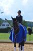 Foto: Siegerin Katharina Warmer mit Delos Royal bei der Siegerehrung