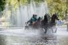 Foto: Das Wasserhindernis an der Brigach ist stets Zuschauermagnet und Highlight des Marathons am Veranstaltungssamstag - Fotograf: Sportfotos-Lafrentz.de