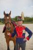 Foto: Wolfgang Walter in der Ulanenuniform des Gründungsmitglieds Alois Erhardt - Fotograf: Christian Bittner