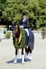 Foto: Championesse der dreijährigen Stuten und Walllache 2018: Zoe von Zalando/ Fürst Romancier, *2015 aus der Zucht von Josef Rief, Reiterin und Besitzerin ist Ramona Ritzel - Fotograf: Olav Krenz