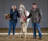 Foto: Siegerhengst von Golden Grey NRW/Bodyguard P (mit den glücklichen Züchtern) - Fotograf: Reckimedia