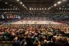 Foto: Ausverkaufte Messehalle in Leipzig. Für die kommende PARTNER PFERD wurde das Kartenkontingent erhöht - Fotograf: Thomas Hellmann