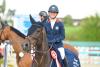 Foto: Die Britin Ava Vernon gewinnt die Qualifikation zur Wertungsprüfung zur BEMER Young Riders Tour in Lamprechtshausen - Fotograf: TEAM myrtill