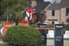 Foto: Gilles Müller und Giavanna CB springen zum Sieg in der 8. Wertungsprüfung der BEMER Young Riders Tour - Fotograf: Katja Stuppia