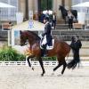 Foto: Mehr als "gelotst" - Patrick Kittel und Touchdown waren klare Sieger im Grand Prix beim Internationalen Ludwigsburger Dressurfestival - Fotograf: Thomas Hellmann