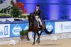 Foto: Michael Bouten gewinnnt mit Meggle`s Boston die erste internationale Dressurprüfung der MUNICH INDOORS in der Olympiahalle - Fotograf: Sportfotos-Lafrentz