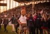 Foto: CHIO Aachen-Maskottchen Karli bei der Eröffnungsfeier 2022 - Fotograf: CHIO Aachen/Jil Haak