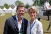 Foto: Es zeigt Stephanie und Karl-Theodor zu Guttenberg auf dem CHIO Aachen-Gelände - Fotograf: CHIO Aachen 
