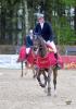 Foto: Guido Klatte jun. und Cornet`s Prinz waren die Sieger der Mittleren Tour bei den Lastruper Spring Days - Fotograf: Rüchel