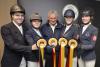 Foto: Das Team Westfalen II machte 2015 Landestrainer Klaus Reinacher stolz - Sieg im Mannschaftspringen beim nationalen Jugendturnier in Warstein - Fotograf: Frieler