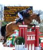 Foto: Beim Testlauf im April in Hohen Wieschendorf ganz vorn - Thomas Kleis (Wendorf) mit La Contessa - Fotograf: LoK