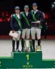 Foto: Die Top 3 des Rolex IJRC Top 10 Final 2025: Brash vor Farrington und Vogel - Fotograf: IJRC und F. Petroni
