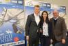 Foto: Max Kühner, Sara Rothe (DKB) und Volker Wulff ( EN GARDE) - Fotograf: ACP Fotografie Pantel