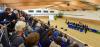 Foto: Debattenfreudig - Experten und Politiker mußten in der Fritz Thiedemann-Halle des Holsteiner Verbandes in Elmshorn etliche Fragen von Tierhaltern beantworten - Fotograf: Janne Bugtrup