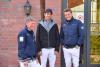 Foto: Die drei Einzel-Olympiasieger Jeroen Dubbeldam, Steve Guerdat, Ludger Beerbaum v.r.) trafen sich schon 2015 in Riesenbeck - Fotograf: RI