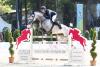 Foto: Die Qualifikation der Fundis Youngster Tour für 8-jährige Springpferde sicherte sich Mario Stevens mit Marlou - Fotograf: Thomas Hellmann