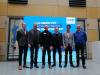 Foto: Freuen sich auf CSI Neustadt-Dosse & Schaufenster der Besten vom 10. - 14. Januar 2024: v.l. Landstallmeister Dr. Henning Frevert, Horst von Langermann (Zuchtverband PZV), Springreiter Holger Wulschner, Turnierveranstalter Herbert Ulonska, Stefan Unterlandstättner (DKB) und Züchter Volkmar Schadock - Fotograf: Brüske-Medien