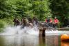 Foto: Eines der Highlights des CHI Donaueschingen: Die Wasserdurchfahrt auf der Marathon-Strecke: WM-Medaillengewinner Michael Brauchle mit seinem Gespann - Fotograf: Stadt Donaueschingen