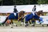 Foto: Die ersten Trakehner Champions 2020 - der Dressurpferdechampion Donaumond v. Herbstkönig unter Andrea Timpe und der Geländepferdechampion Isselhooks First Sight TSF v. Lossow unter Sophie Leube - Fotograf: Stefan Lafrentz