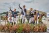 Foto: Die Top-Drei des EY-Cups in Jakubowice - Sieger Willi Fischer, Sascha Braun und Maksymilian Wechta - Fotograf: EY-Cup