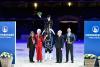 Foto: Dorothee Schneider und First Romance gewann mit 76,537 Prozent das NÜRNBERGER BURG- POKAL Finale 2018 - Fotograf: Karl-Heinz Frieler 