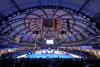 Foto: Die Festhalle ist bereit für das 49. Internationale Festhallen Reitturnier Frankfurt vom 15.-18. Dezember 2022 - Fotograf: Jan Reumann