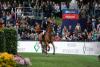 Foto: Freut sich über den Sieg CG Elementum Championat of Hamburg: Hans-Dieter Dreher (GER) mit Vestmalle Des Cotis Foto: Longines Global Champions Tour